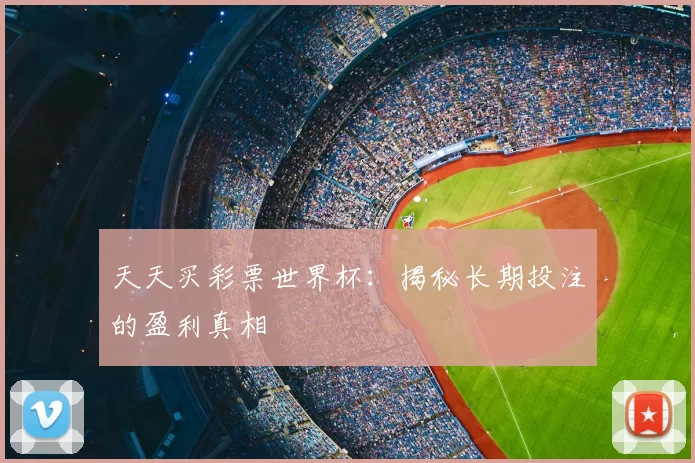 天天买彩票世界杯:揭秘长期投注的盈利真相