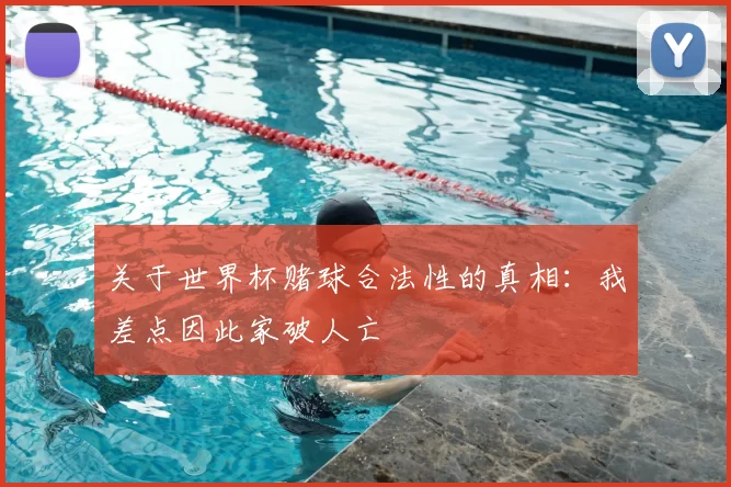 关于世界杯赌球合法性的真相：我差点因此家破人亡